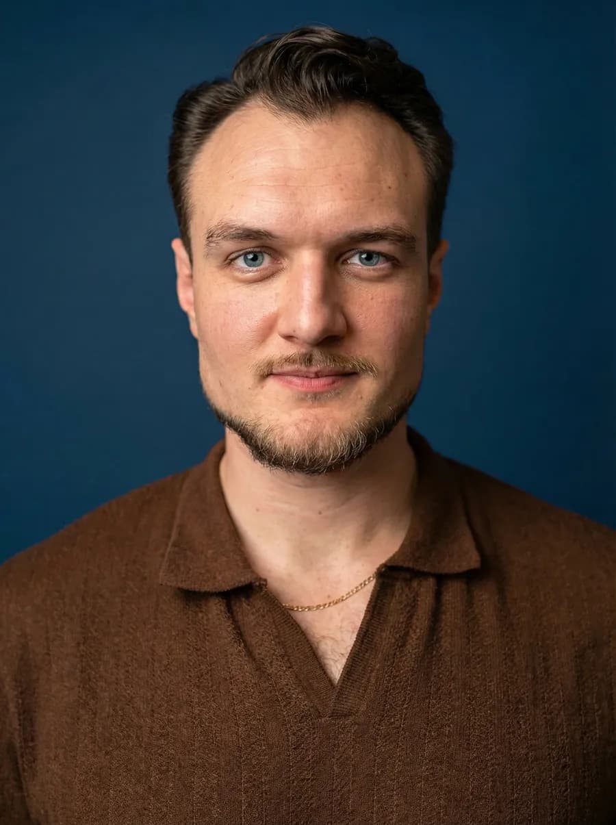 Porträtt av Edward Veem