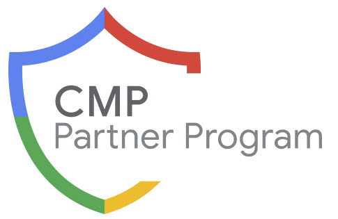 Logotyp för Googles partnerprogram för samtyckesplattformar (CMP)